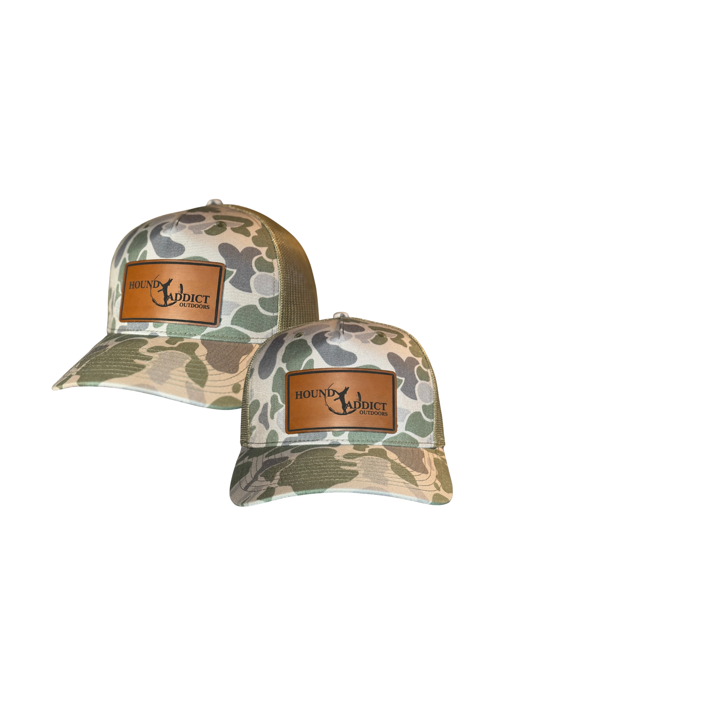 Hound Addict Leather Patch Logo Hat